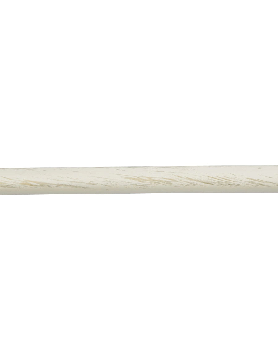 Gardinstång vitguld, 20 och 28 mm, fast längd 130 cm