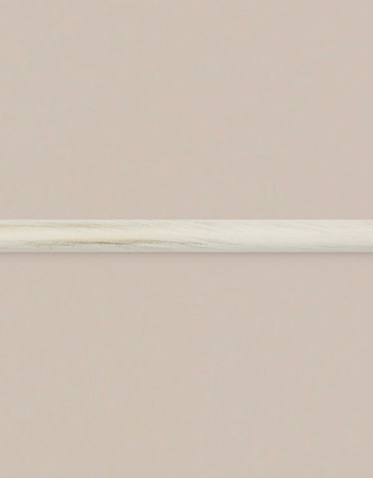 Gardinstång vitguld, 28 mm, fast längd 130 cm