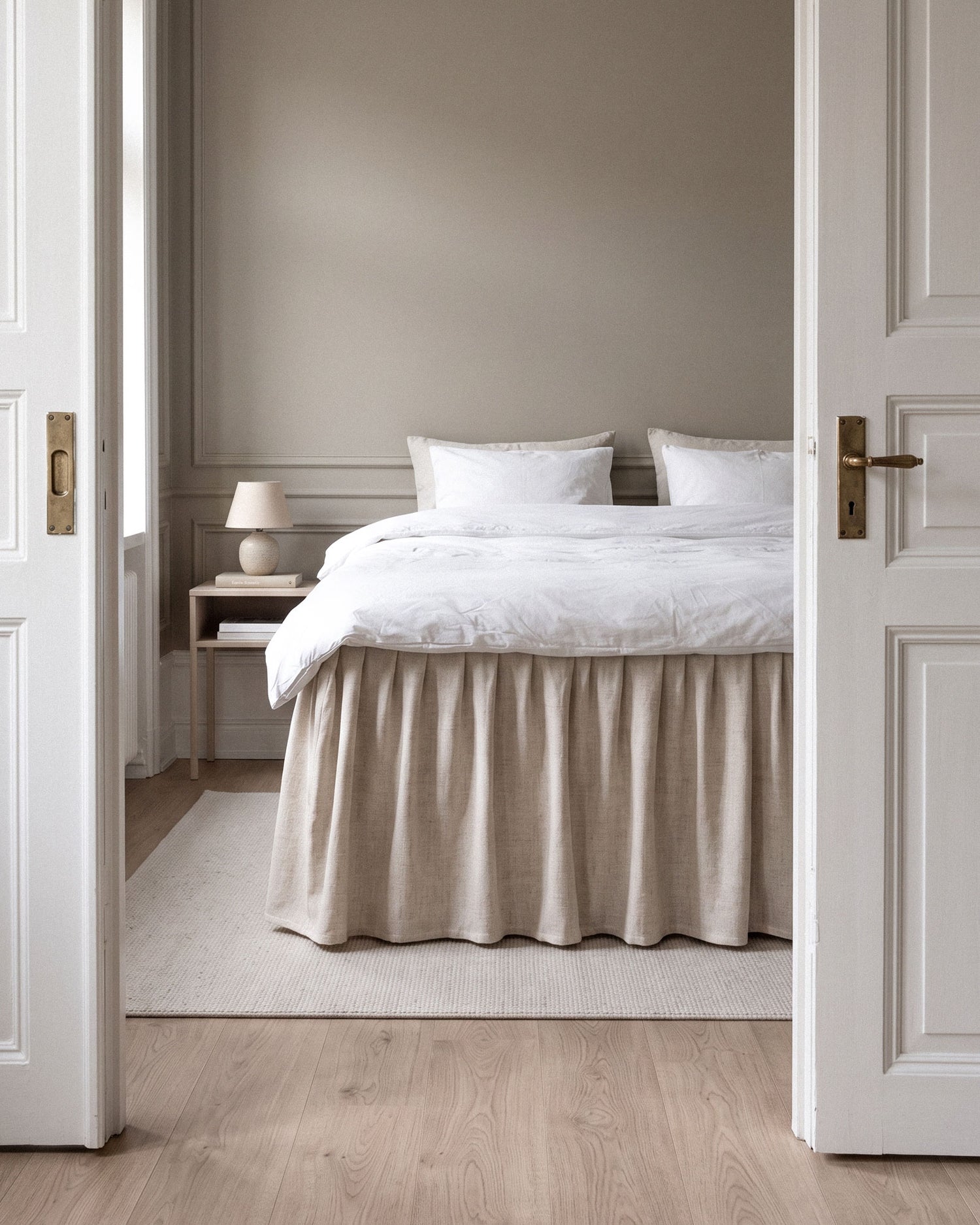 Sängkappa Mylla, beige