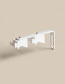 Double wall bracket for curtain track Alex
