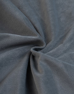 Muted blue curtain fabric in velvet
