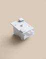 Suspended ceiling bracket with a bracket for curtain track Alex