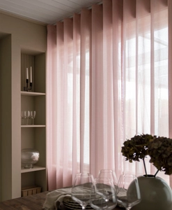 Made-to-measure curtain VISKA, pink